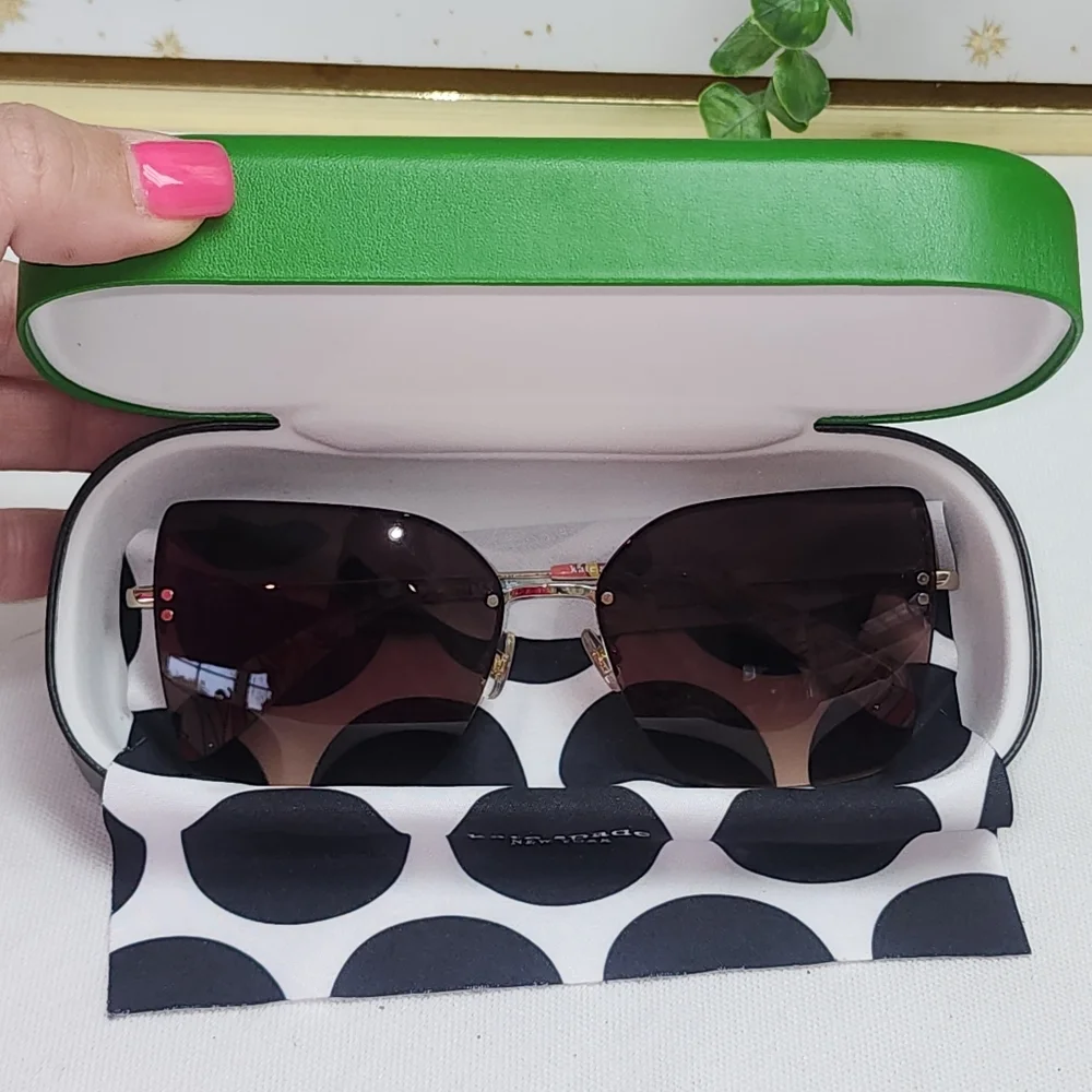 NWOT Kate Spade ARIELLA Eyeglasses W/ Hard Case And Dust Cloth